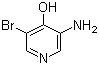 structure of CAS# 101084-20-2, 3-Amino-5-bromo-4-pyridinol
