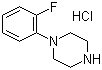 structure of CAS# 1011-16-1, 1-(2-氟苯基)哌嗪盐酸盐