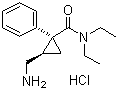 Milnacipran hydrochloride molecular structure (CAS 101152-94-7)