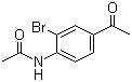 4'-Acetamido-3'-bromoacetophenone molecular structure (CAS 101209-08-9)