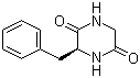 环(甘氨酰-L-苯丙氨酰)分子结构 (CAS 10125-07-2)