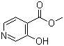 structure of CAS# 10128-72-0, Methyl 3-hydroxyisonicotinate