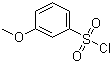 3-Methoxybenzenesulfonyl chloride molecular structure (CAS 10130-74-2)