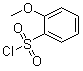 2-甲氧基苯磺酰氯分子结构 (CAS 10130-87-7)