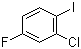 structure of CAS# 101335-11-9, 2-Chloro-4-fluoroiodobenzene