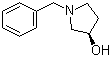 structure of CAS# 101385-90-4, (S)-1-Benzyl-3-pyrrolidinol