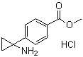 structure of CAS# 1014645-87-4, 4-(1-氨基环丙基)苯甲酸甲酯盐酸盐
