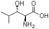 structure of CAS# 10148-71-7, (2S,3R)-(+)-2-Amino-3-hydroxy-4-methylpentanoic acid