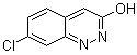 7-Chloro-3-cinnolinol molecular structure (CAS 101494-93-3)