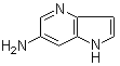 1H-吡咯并[3,2-b]吡啶-6-胺分子结构 (CAS 1015609-67-2)