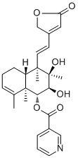 CAS # 1015776-92-7, 6-O-Nicotinoylbarbatin C