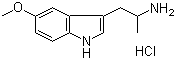 CAS 登录号：1016-44-0, 3-(2-氨基丙基)-5-甲氧基吲哚盐酸盐