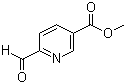 structure of CAS# 10165-86-3, 6-醛基烟酸甲酯