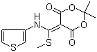 CAS # 1016552-75-2, 2,2-Dimethyl-5-[(methylthio)(3-thienylamino)methylene]-1,3-dioxane-4,6-dione