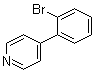 structure of CAS# 101681-34-9, 4-(2-Bromophenyl)pyridine