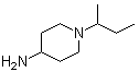 CAS 登录号：1016820-77-1, 1-(1-甲基丙基)-4-哌啶胺