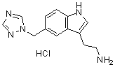 CAS 登录号：1016900-28-9, 5-(1H-1,2,4-三唑-1-基甲基)-1H-吲哚-3-乙胺盐酸盐