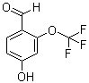 4-Hydroxy-2-(trifluoromethoxy)benzaldehyde molecular structure (CAS 1017083-37-2)