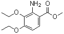 CAS 登录号：1017083-69-0, 2-氨基-3,4-二乙氧基苯甲酸甲酯