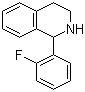 structure of CAS# 1017125-85-7, 1-(2-Fluorophenyl)-1,2,3,4-tetrahydroisoquinoline
