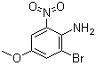structure of CAS# 10172-35-7, 2-溴-4-甲氧基-6-硝基苯胺
