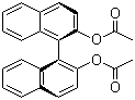 (R)-(-)-1,1'-Bi(2-naphthyl diacetate) molecular structure (CAS 101758-48-9)