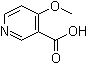 structure of CAS# 10177-31-8, 4-Methoxynicotinic acid