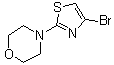 structure of CAS# 1017781-60-0, 4-(4-Bromo-2-thiazolyl)morpholine