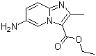 CAS # 1018305-95-7, 6-Amino-2-methylimidazo[1,2-a]pyridine-3-carboxylic acid ethyl ester