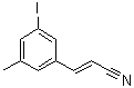 CAS # 1018450-07-1, (2E)-3-(3-Iodo-5-methylphenyl)-2-propenenitrile