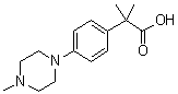 CAS 登录号：1018660-87-1, alpha,alpha-二甲基-4-(4-甲基-1-哌嗪基)苯乙酸