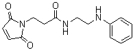 CAS 登录号：1018676-92-0, 2,5-二氢-2,5-二氧代-N-[2-(苯基氨基)乙基]-1H-吡咯-1-丙酰胺