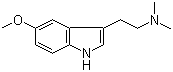 structure of CAS# 1019-45-0, N,N-Dimethyl-5-methoxytryptamine