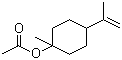 CAS 登录号：10198-23-9, 1-甲基-4-(1-甲基乙烯基)环己醇乙酸酯