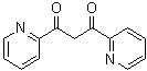 structure of CAS# 10198-89-7, 1,3-Bis(pyridin-2-yl)propane-1,3-dione