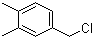 structure of CAS# 102-46-5, 3,4-Dimethylbenzyl chloride