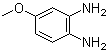4-甲氧基-1,2-苯二胺分子结构 (CAS 102-51-2)