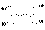 N,N,N',N'-Tetrakis(2-hydroxypropyl)ethylenediamine molecular structure (CAS 102-60-3)