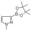structure of CAS# 1020174-04-2, 1-Methylpyrazol-3-yl-boronic acid pinacol ester