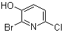 structure of CAS# 1020253-16-0, 2-溴-6-氯-3-吡啶醇