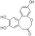 CAS # 102036-28-2, Protosappanin A, Sappanol B, 3,10,11-Trihydroxy-6H-dibenz[b,d]oxocin-7(8H)-one