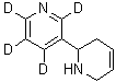 1,2,3,6-四氢-2,3'-联吡啶-2',4',5',6'-d<sub>4</sub>分子结构 (CAS 1020719-11-2)