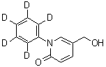CAS 登录号：1020719-52-1, 5-(羟甲基)-1-(五氘苯基)-2(1H)-吡啶酮