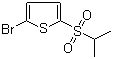 2-Bromo-5-(isopropylsulfonyl)thiophene molecular structure (CAS 1020743-47-8)