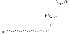 CAS 登录号：1021188-24-8, (5S,6E,8Z)-5,18-二羟基-6,8-十八碳二烯酸
