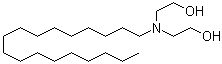structure of CAS# 10213-78-2, N,N-Bis(2-hydroxyethyl)stearylamine