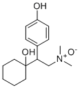 structure of CAS# 1021933-95-8, 2-(1-Hydroxycyclohexyl)-2-(4-hydroxyphenyl)-N,N-dimethylethanamine oxide