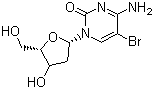 structure of CAS# 1022-79-3, 5-Bromo-2'-deoxycytidine
