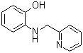 structure of CAS# 102212-26-0, 2-[(2-Pyridinylmethyl)amino]phenol