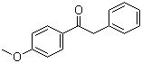 structure of CAS# 1023-17-2, 1-(4-甲氧基苯基)-2-苯基乙酮